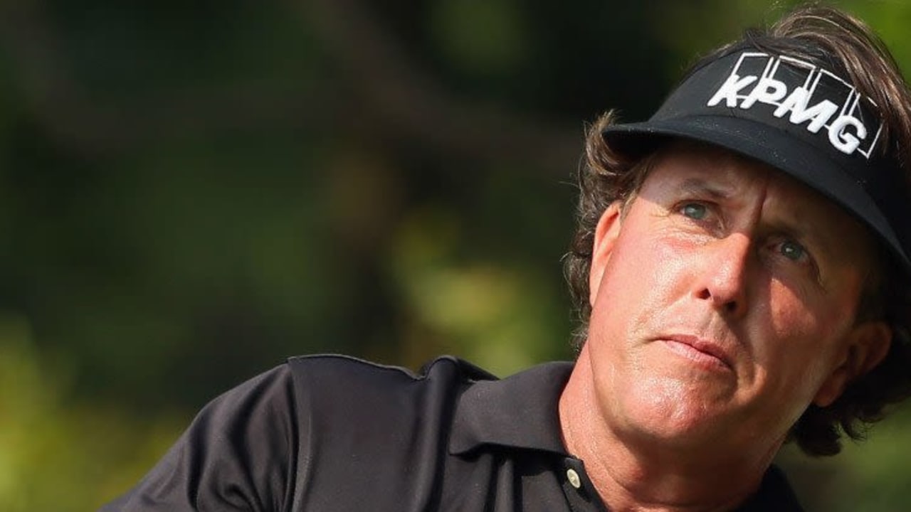 Phil Mickelson zeigt einen unglaublichen Flop Shot