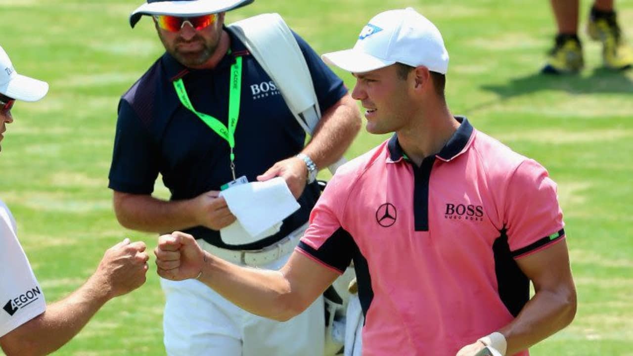 Martin Kaymer (r.) und Zach Johnson (l.) treffen sich bei der British Open an den ersten beiden Tagen zusammen mit Jason Day in einem Flight.
