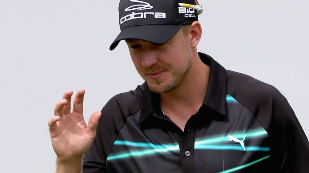 Titelverteidiger Jonas Blixt aus Schweden begann auch die diesjährige Greenbrier Classic an der Spitze des Feldes liegend.