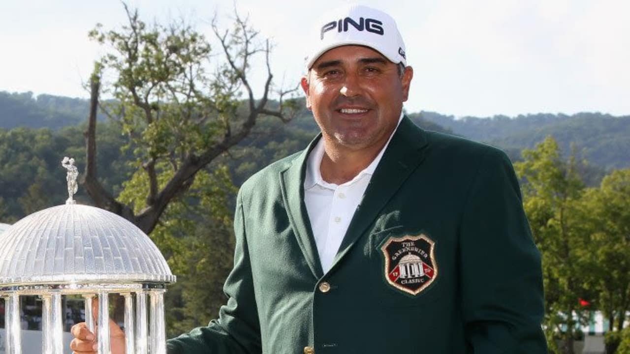 Angel Cabrera bei der Greenbrier Classic 2014
