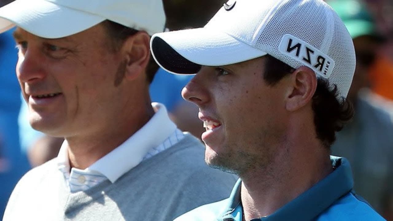 Beim Masters 2014 spielte Rory McIlroy am Moving Day zusammen mit Clubmitglied und Amateur Jefferson Knox.