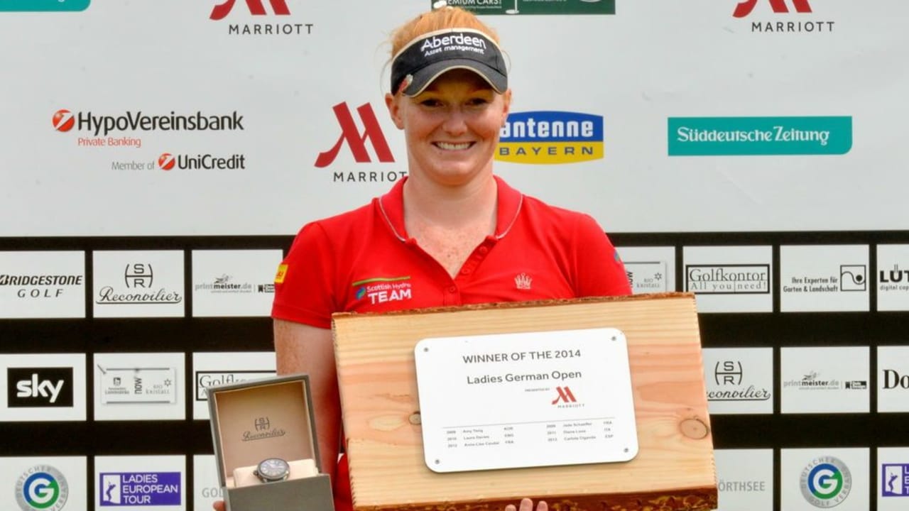 Kylie Walker verspielte einen Vorsprung von sechs Schlägen, behielt im Stechen aber die Nerven. (Foto: Klaus J. Wäschle)