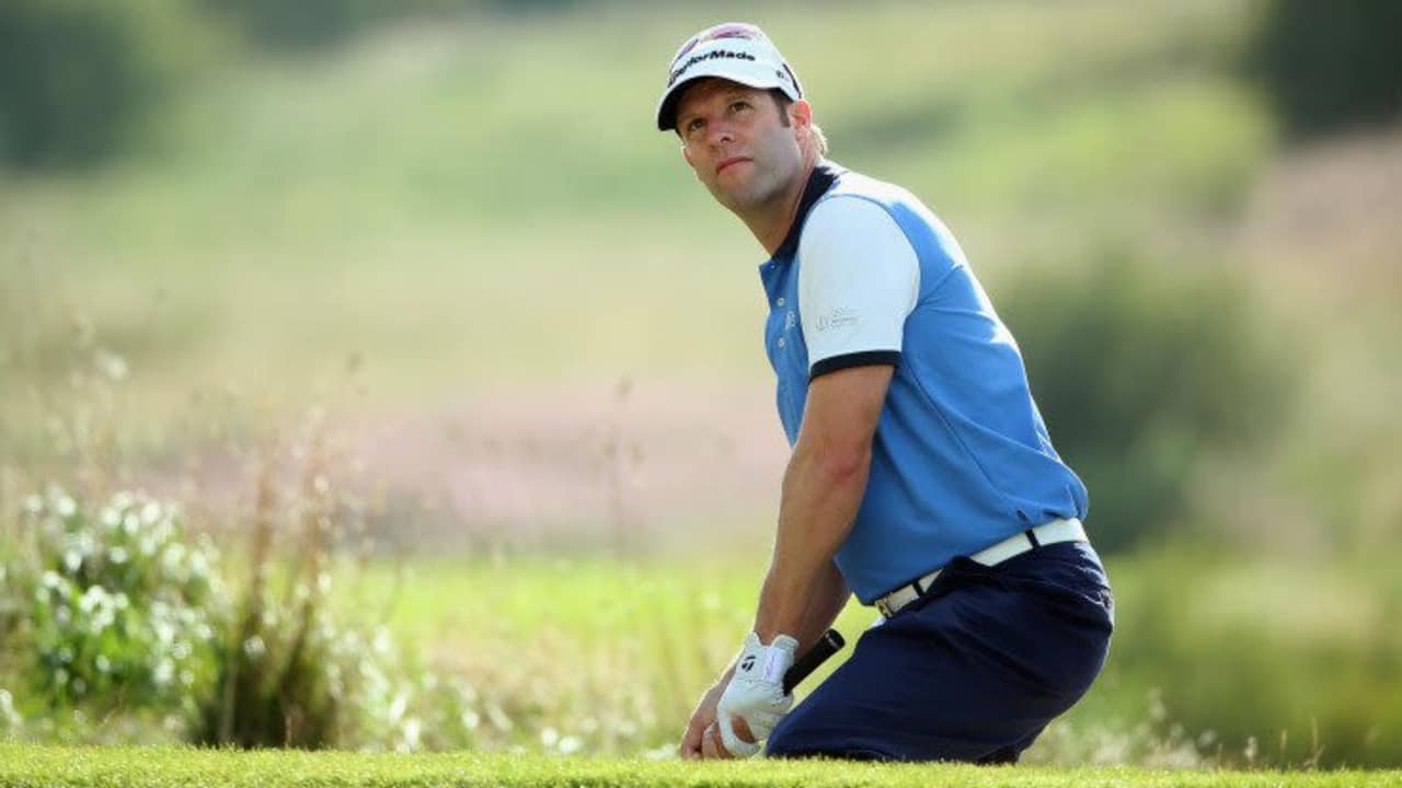 Bradley Dredge führt nach dem zweiten Tag des Made in Denmark. (Foto: Getty)