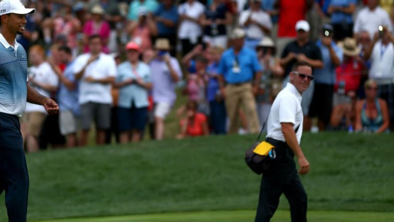 Tiger Woods und Sean Foley gehen von nun an getrennte Wege. Nach vier Jahren beendet Woods die Zusammenarbeit mit seinem Schwungtrainer. (Foto: Getty)