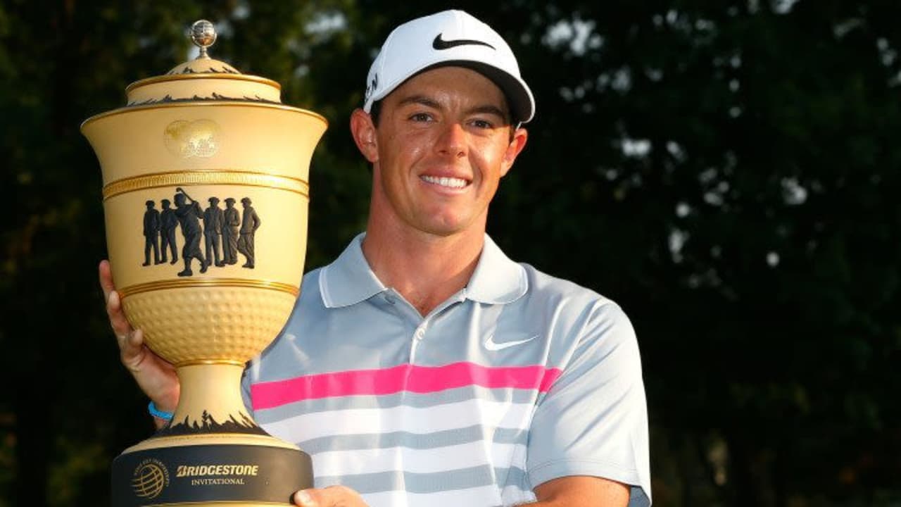 Rory McIlroy gewinnt nach einer tollen Aufholjagd das Bridgestone Invitational 2014 (Foto: Getty)