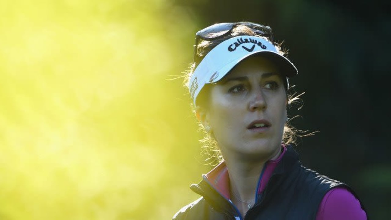 Sandra Gal bei der Evian Championship 2014