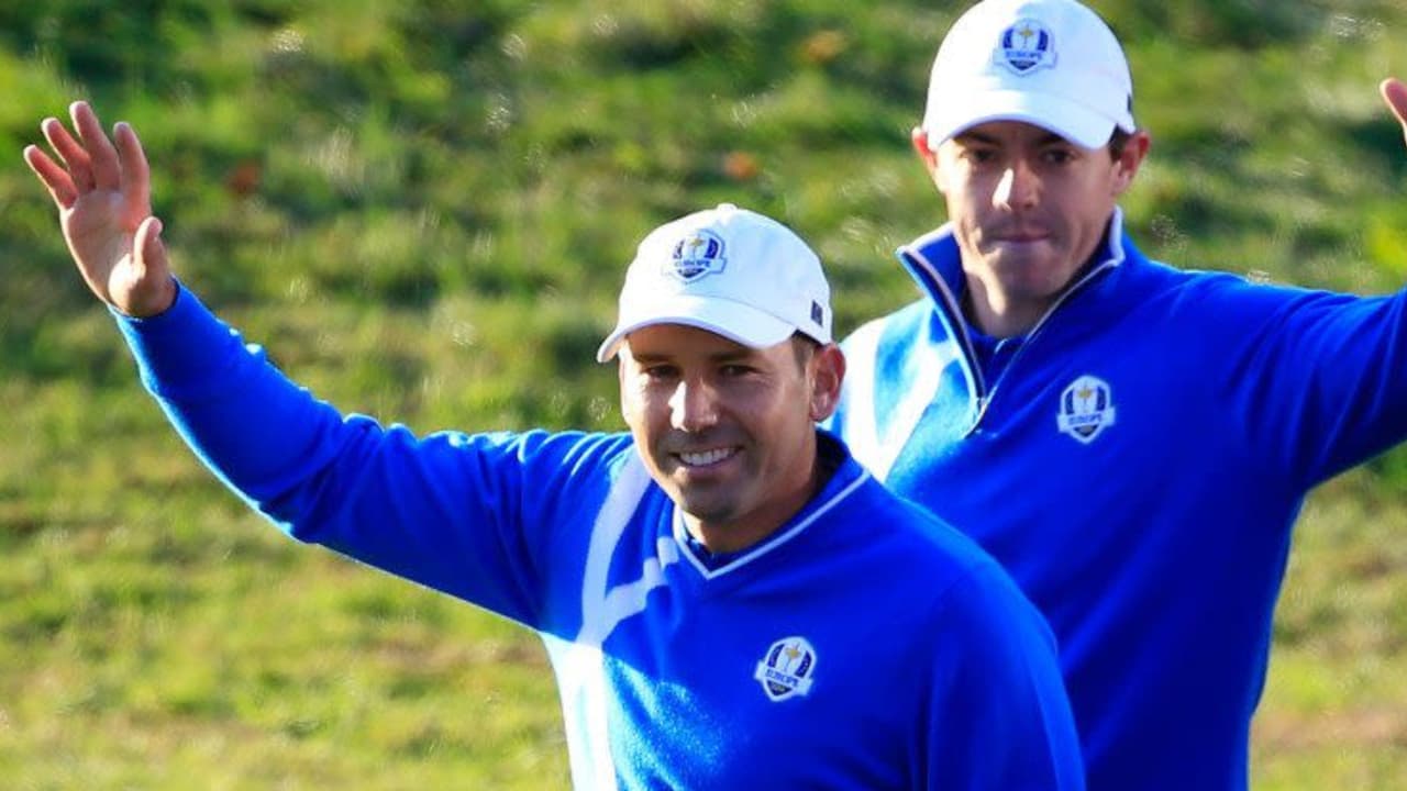 Auch am Nachmittag baut Kapitän Paul McGinley wieder auf die Kombi aus Rory McIlroy und Sergio Garcia.