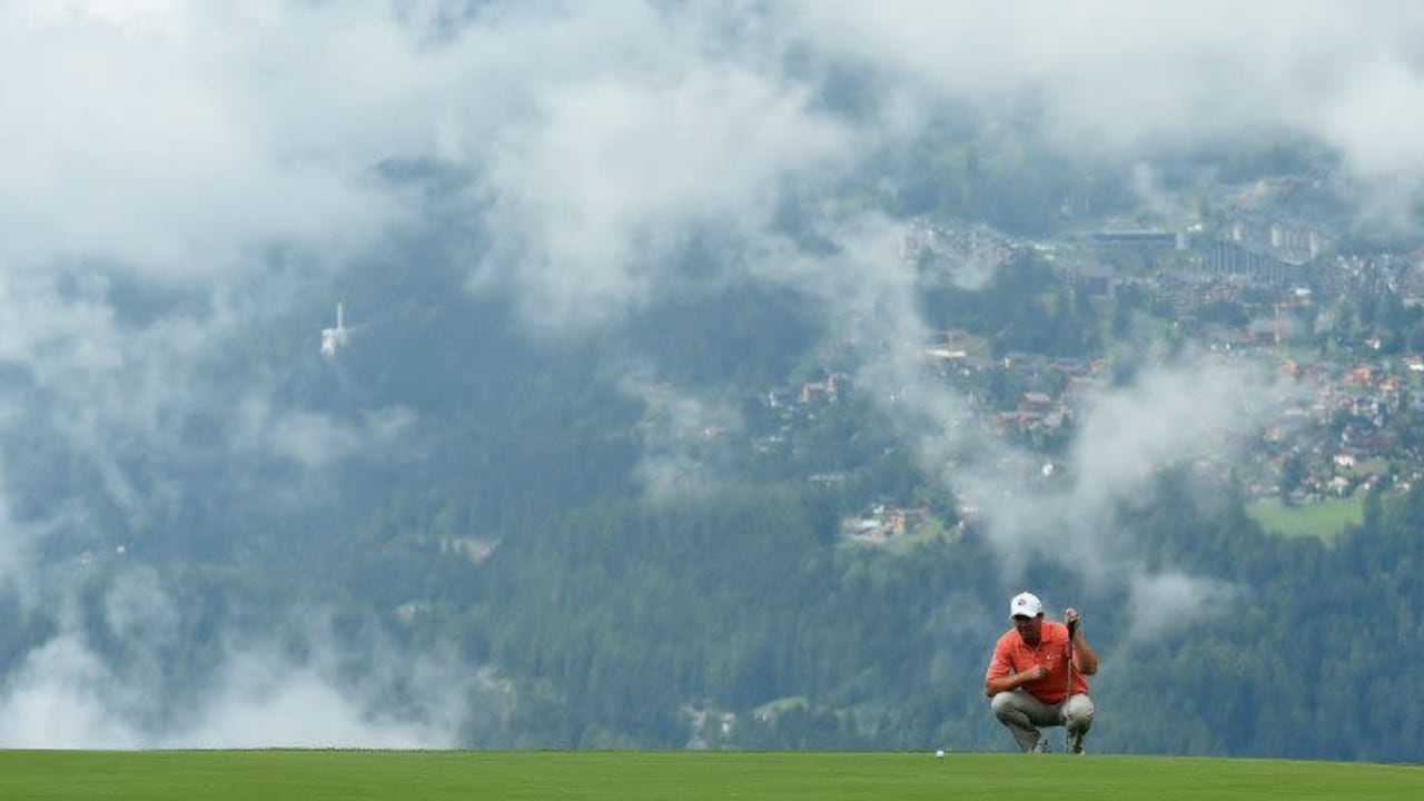 Dicke Wolken über dem Platz - symbolisch für die Leistungen der Deutschen in dieser Woche. (Foto: Getty)
