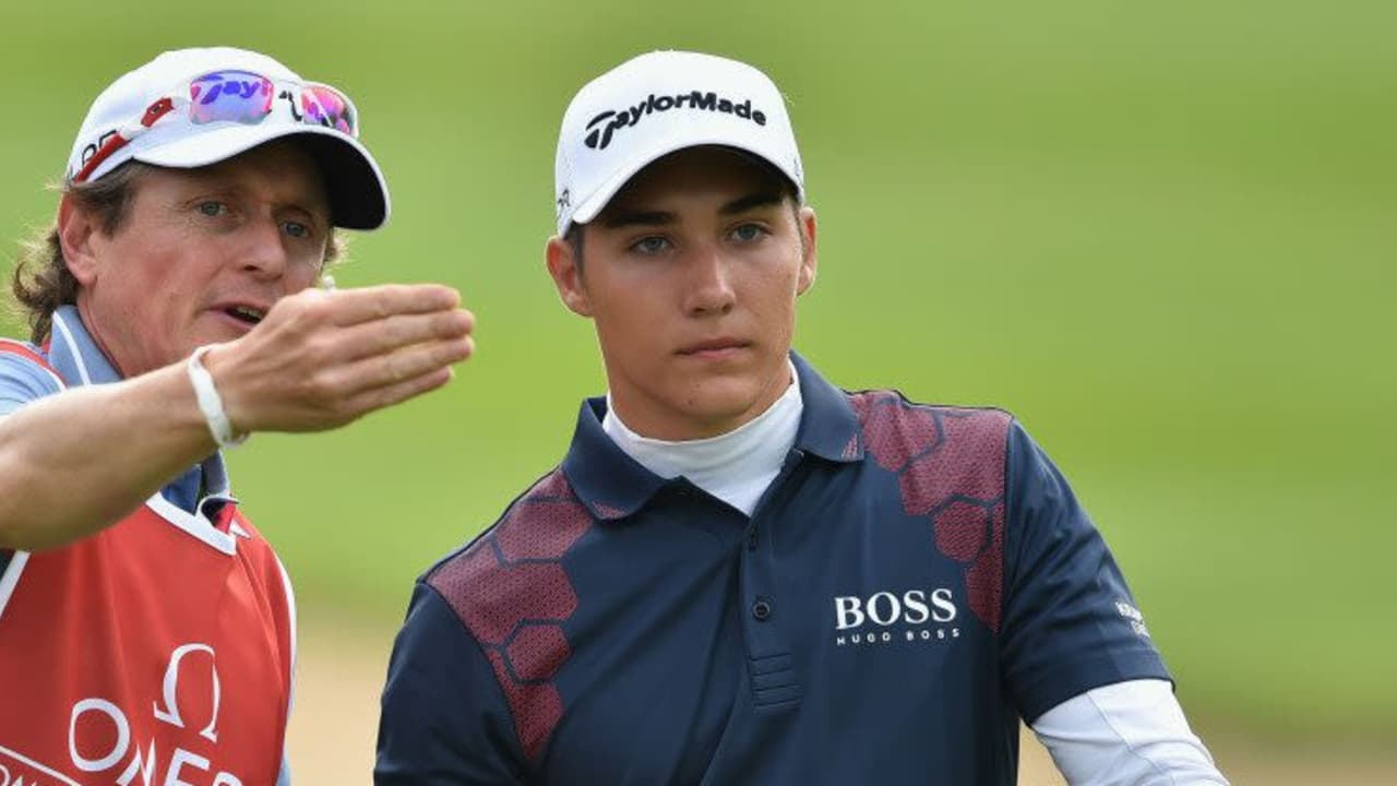 Er lässt sich Luft nach oben: Dominic Foos scheitert bei seinem Profi-Debüt am Cut. (Foto: Getty)