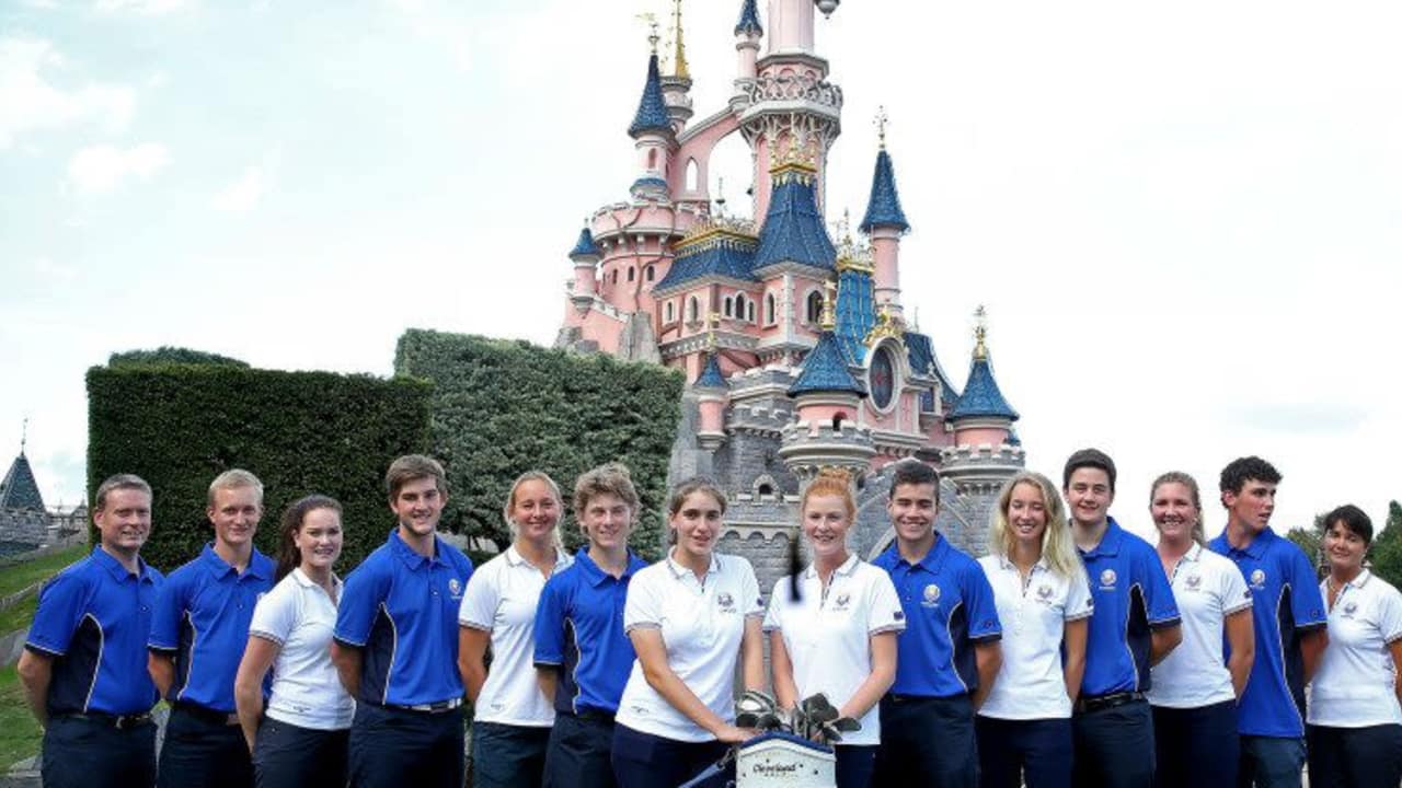 Märchenhaft - der Junior Ryder Cup 2018 findet im Disneyland Paris statt. (Foto: Getty=