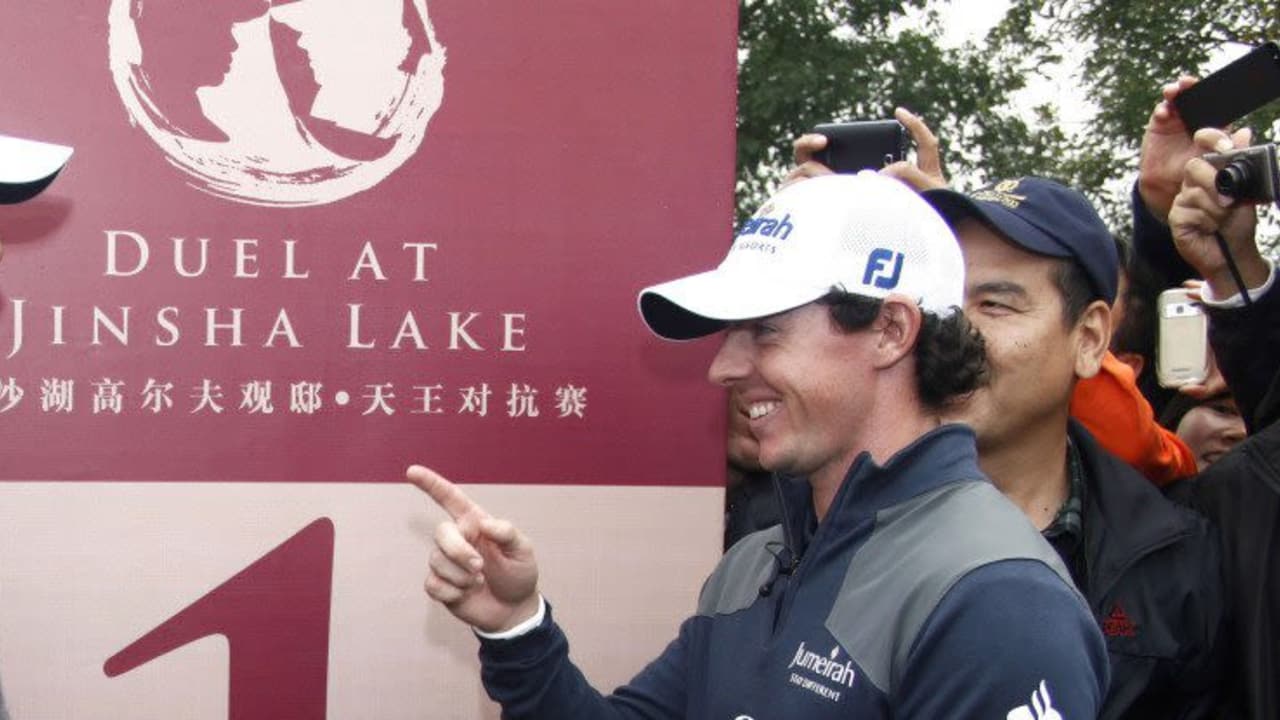 Arrogant oder realistisch? Rory McIlroy eckt mit seiner Aussage zu Phil Mickelson und Tiger Woods an. (Foto: Getty)