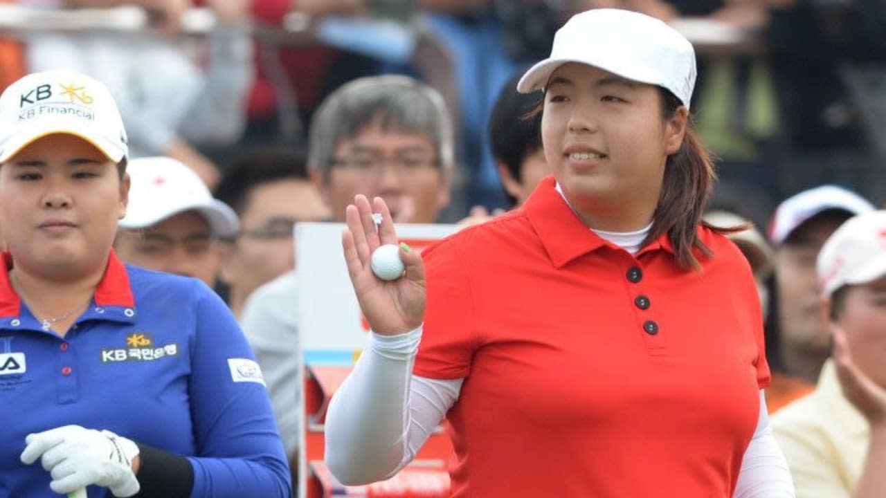 Inbee Park aus Südkorea und Shanshan Feng aus China teilen sich die Führung zum Auftakt der Fubon LPGA Taiwan Championship.