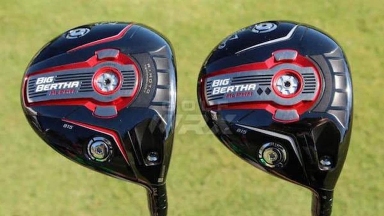 Callaway präsentiert Anfang des nächsten Jahres zwei Modelle der neuen Big Bertha Alpha 815 Serie. (Foto: Twitter: @GolfWRX)