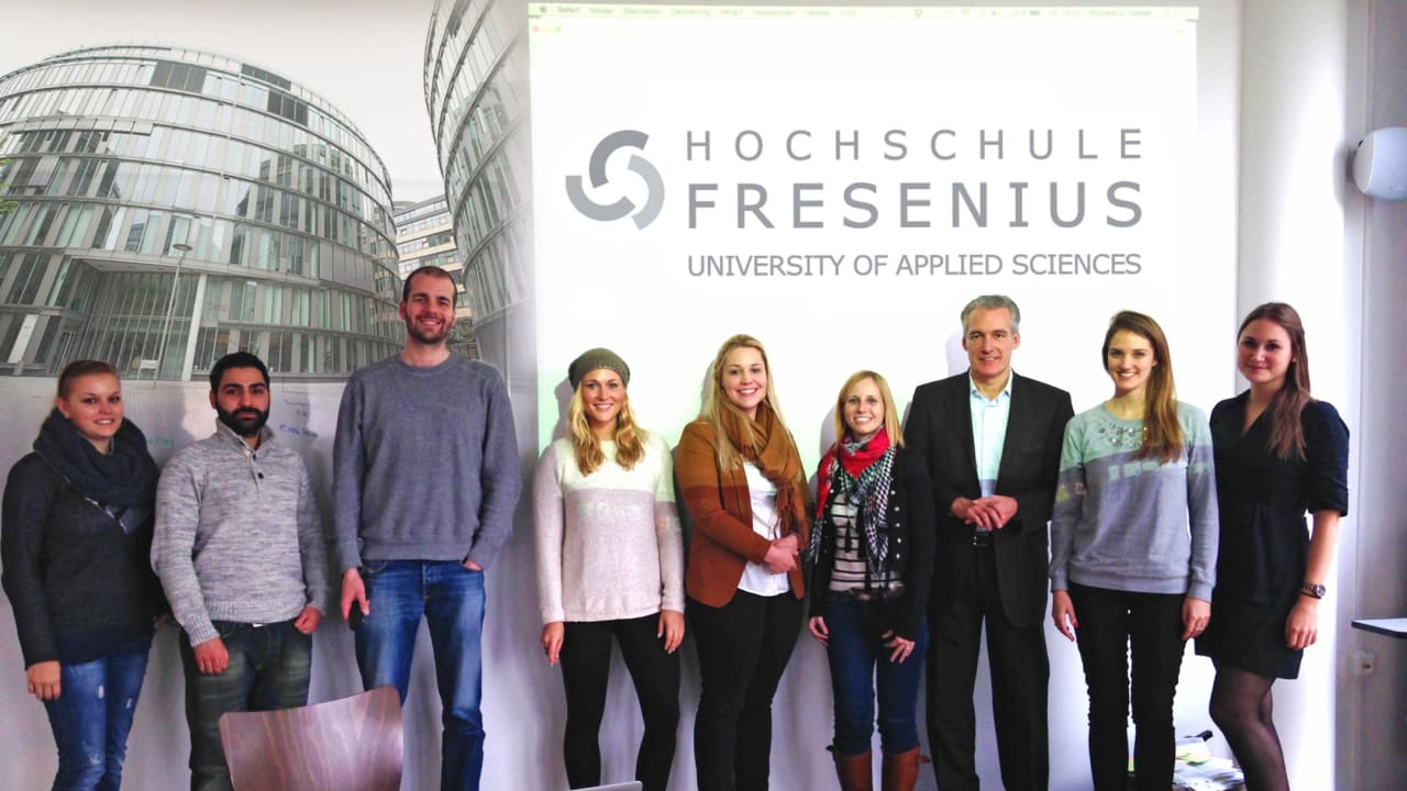 Golf Post zu Besuch bei der Hochschule Fresenius (Foto: Golf Post)