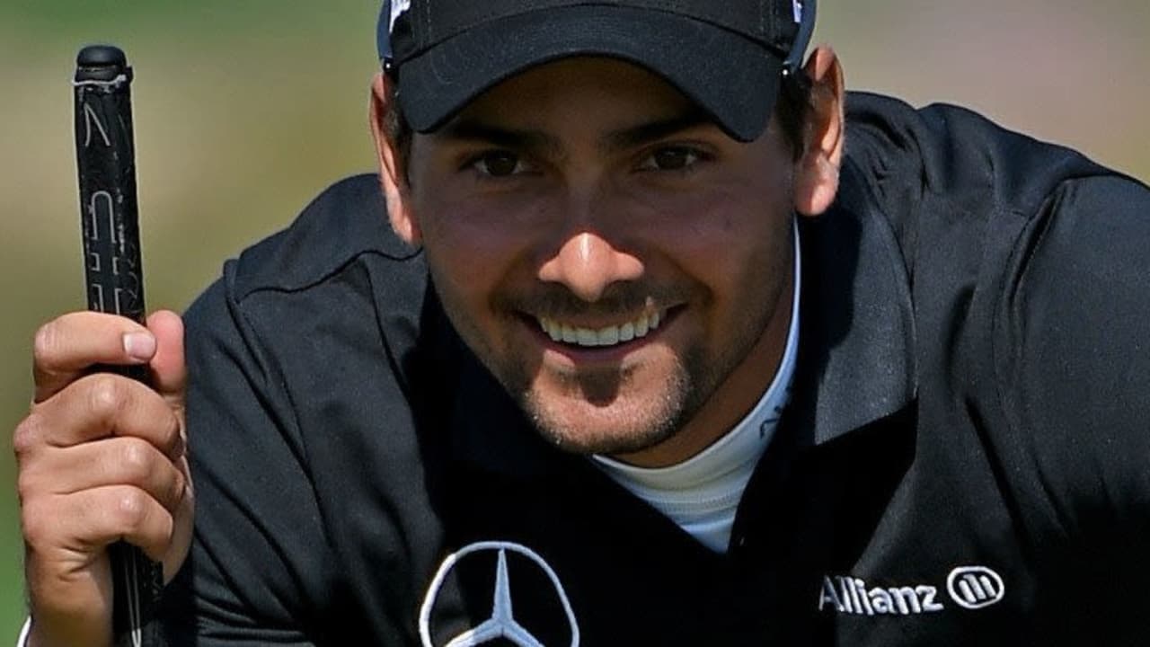 Moritz Lampert spielte am zweiten Tag der Omega Dubai Desert Classic eine starke Runde und machte damit viele Plätze gut.