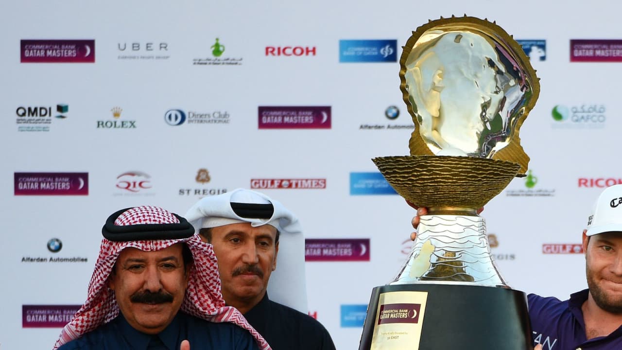 Branden Grace gewinnt das Commercial Bank Qatar Masters