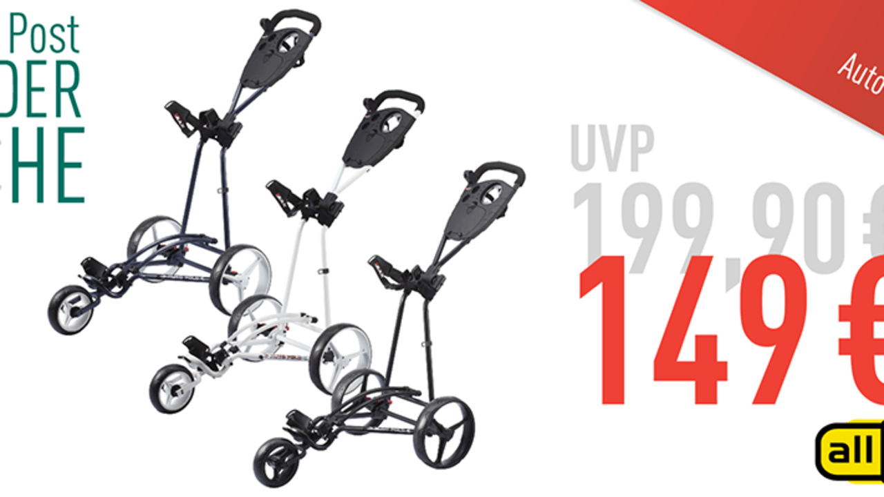 Golf Post Deal der Woche mit all4golf (Foto: Golf Post)