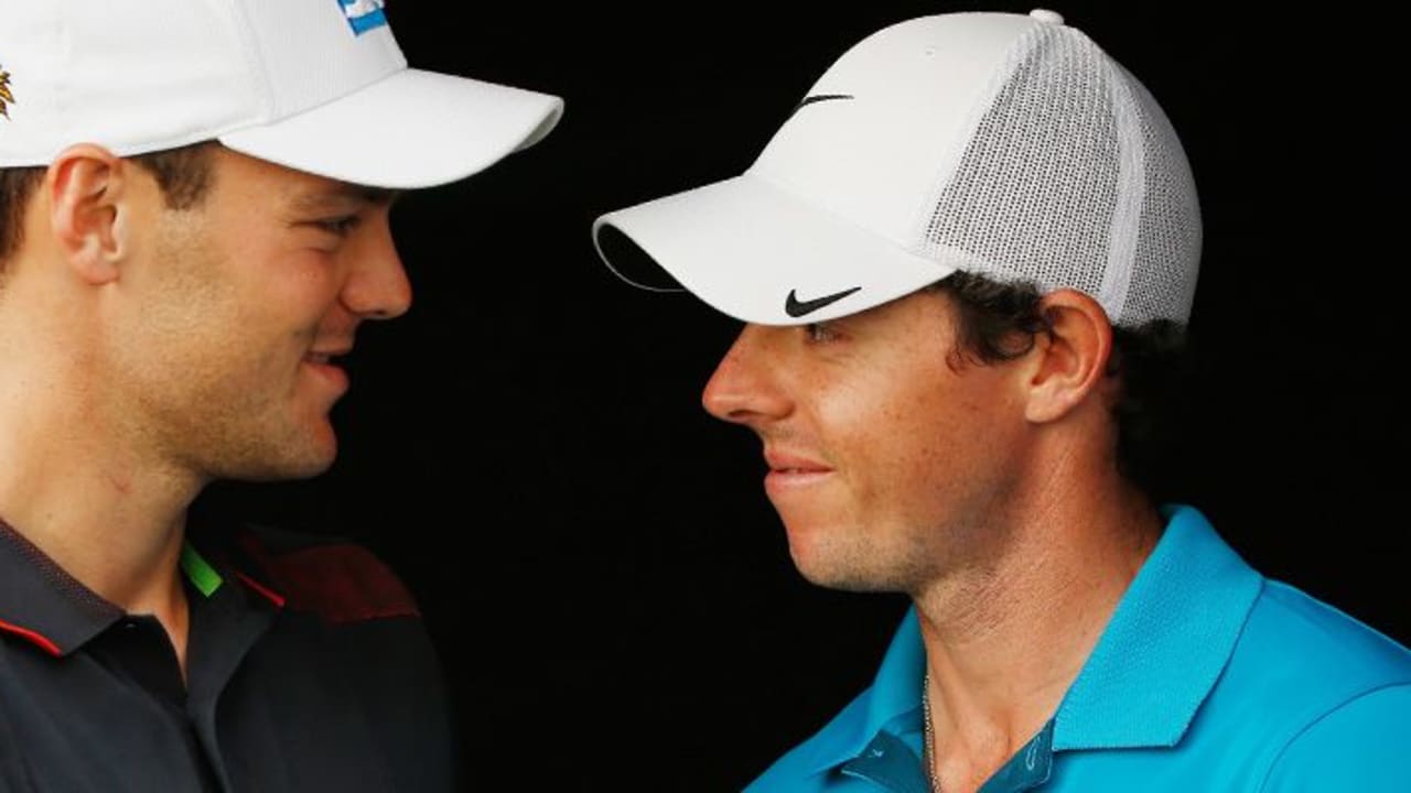 Martin Kaymer und Rory McIlroy gewannen 2014 zusammen drei der vier Majors. Bei der Omega Dubai Desert Classic gehen sie an den ersten beiden Tagen gemeinsam auf die Runde.