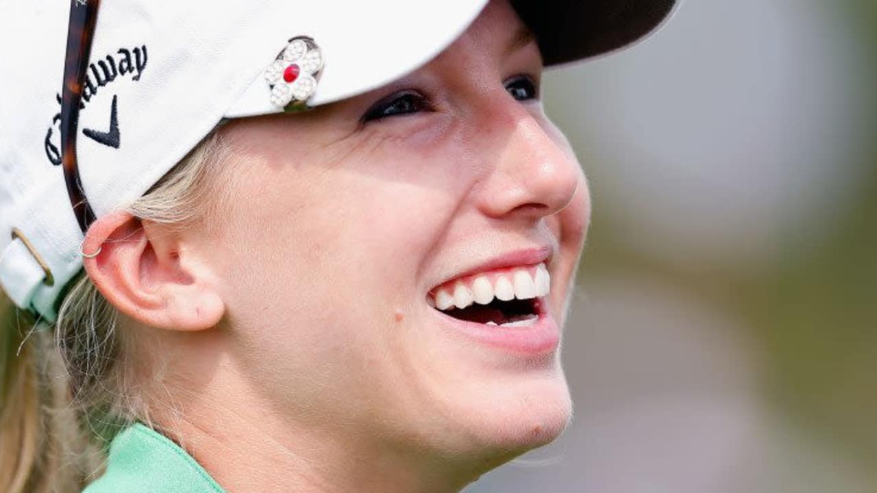 Brooke Pancake - übersetzt Pfannkuchen - sicherte sich am ersten Tag der Pure Silk Bahamas LPGA Classic die Führung.