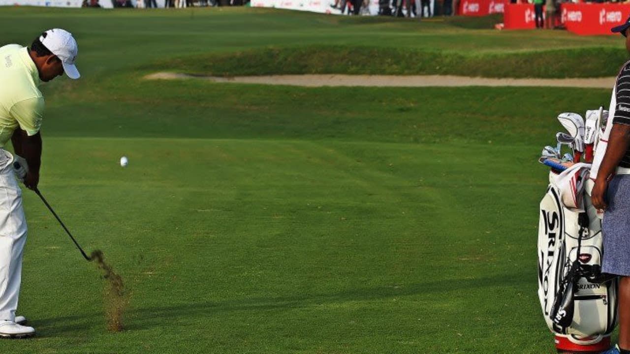 Anirban Lahiri gewinnt erneut ein Turnier mit einem buntem Schlägermix. (Foto: Getty)