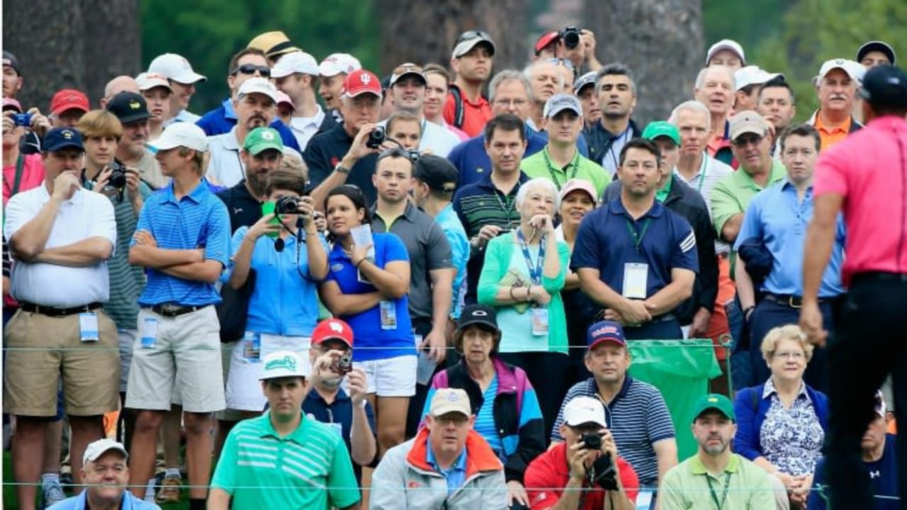 Die Euphorie in Augusta ist nach der Bekanntgabe Tiger Woods' am Masters extrem groß.
