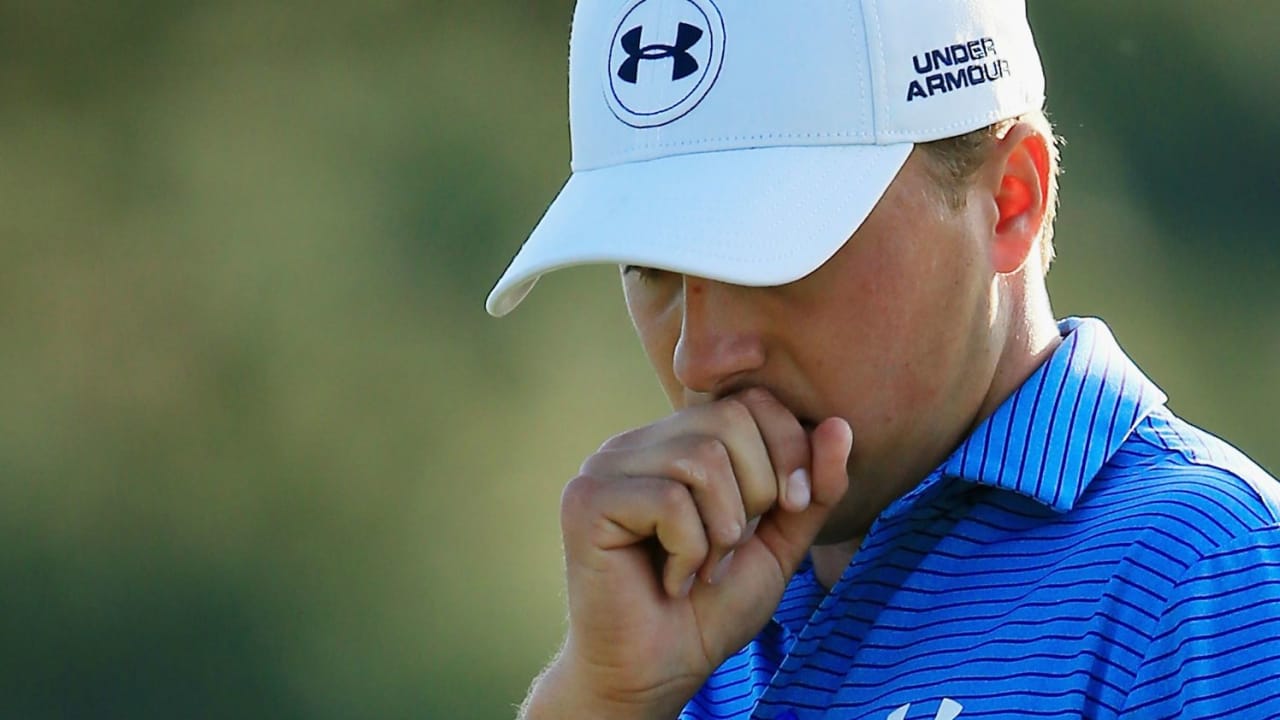 Jordan Spieth haderte nach dem Moving Day mit seinem Spiel, obwohl er mit vier Schlägen Vorsprung ins Finale geht.