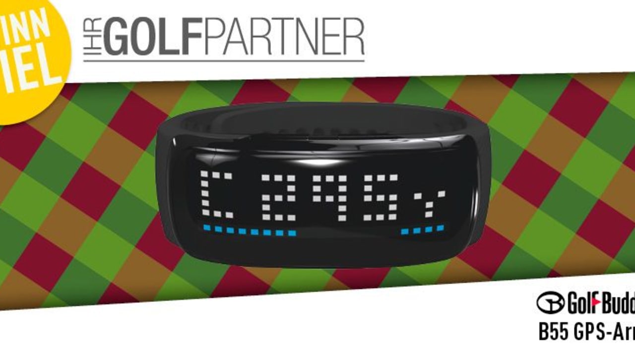 Gewinnspiel mit IhrGolfpartner: Sie können ein GPS-Armband von GolfBuddy gewinnen (Foto: Golf Post)