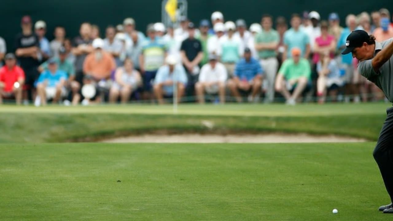 Phil Mickelson zeigt, dass er es nicht verlernt hat - kein schlechter Zeitpunkt. (Foto: Getty)