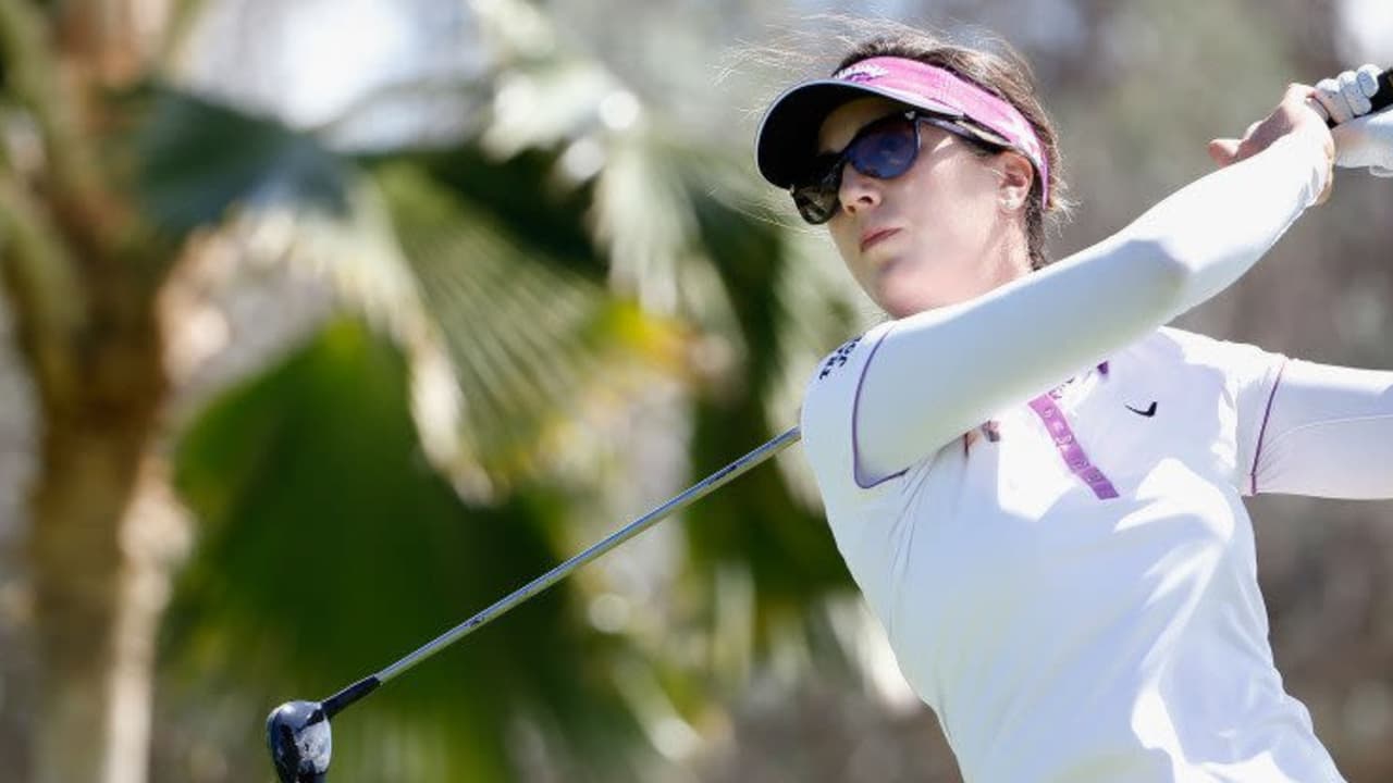 Sandra Gal geht bei -2 aussichtsreich in die beiden Finaltage der Lotte Championship. (Foto: Getty)
