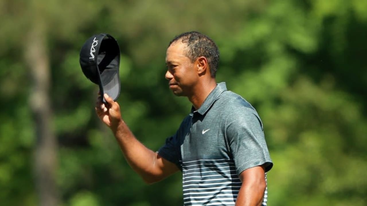Fast wie früher - Tiger Woods zeigte am Moving Day, dass er noch zaubern kann. (Foto: Getty)