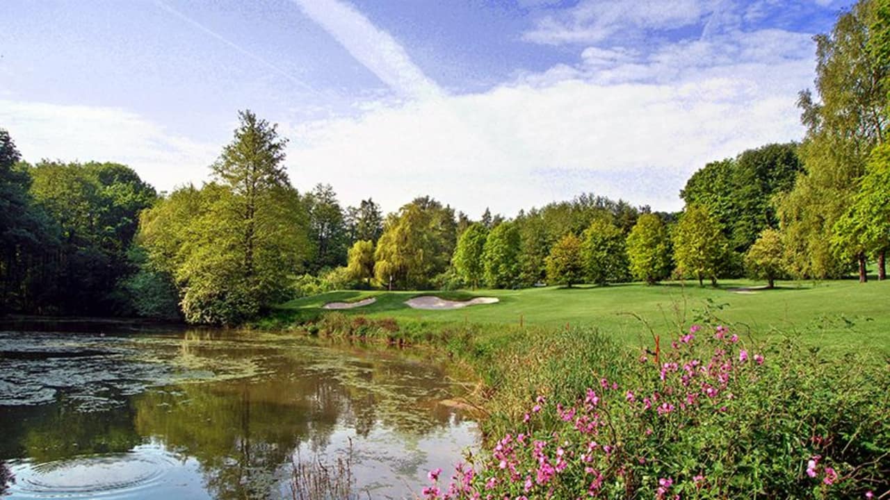 Loch 7 Championship-Course Golfclub Hubbelrath – Austragungsort der Europäischen Jungseniorenmeisterschaft 2015 (Foto: GC Hubbelrath)