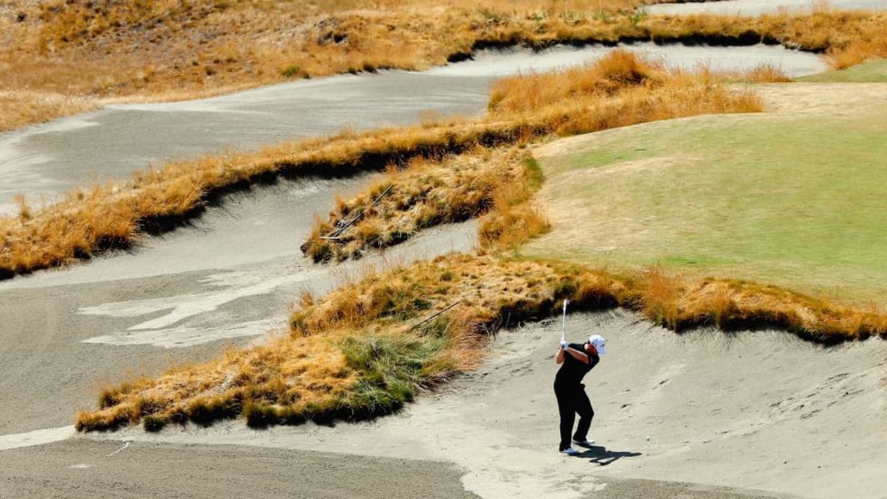 Chambers Bay, der möglicherweise „polarisierendste“ Austragungsort der 120-jährigen US-Open-Geschichte. (Foto: Getty)