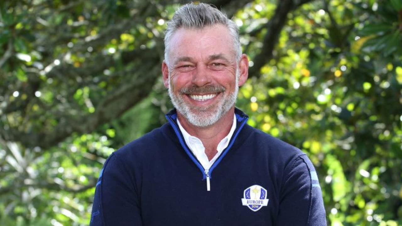 Noch ist er ganz cool, aber da kommt ein schöner Haufen Arbeit auf den amtierenden Ryder-Cup-Kapitän Darren Clarke zu. (Foto: Getty)