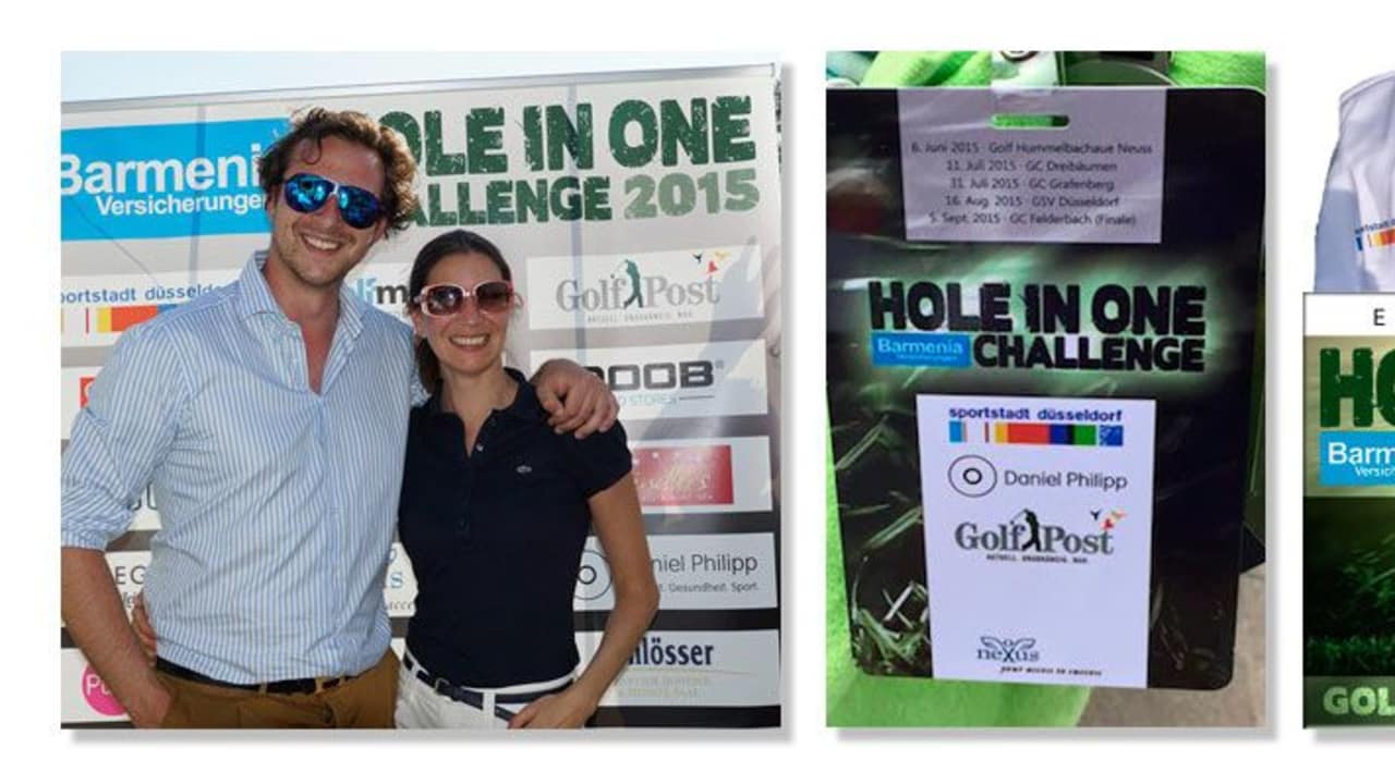 Golf Post ist Medienpartner der Hole in One Challenge 2015