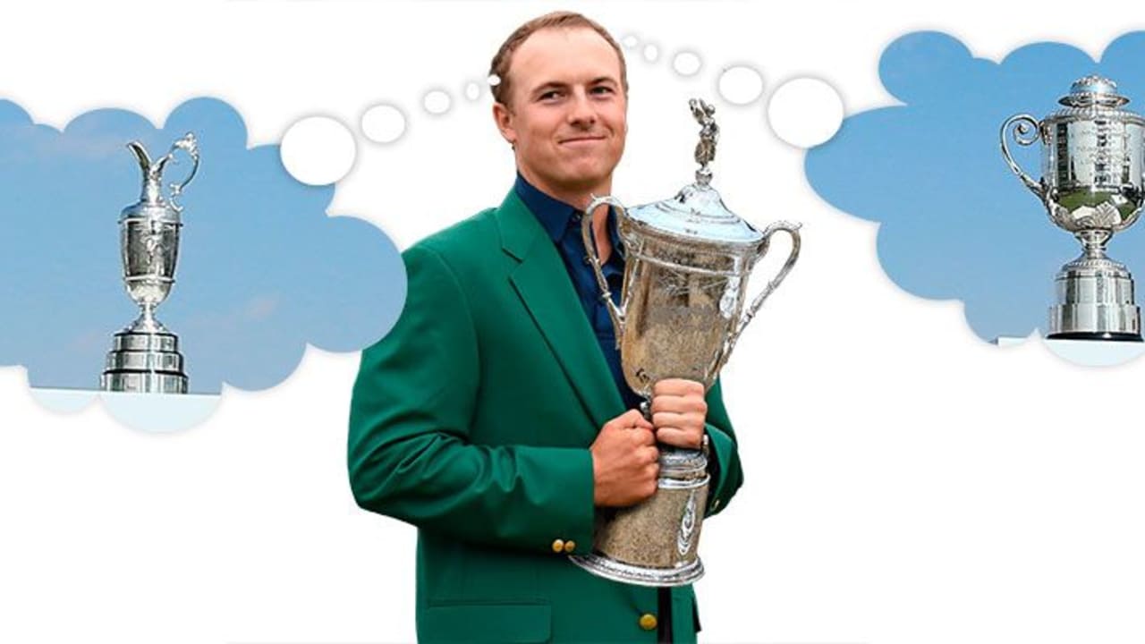 Jordan Spieth hat nach dem Masters- und US-Open-Sieg die Chance als erster Golfer alle vier Majors in einem Jahr zu gewinnen.