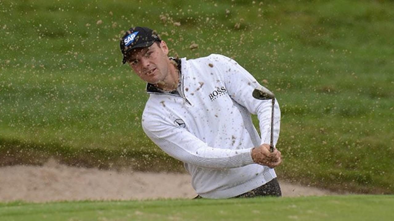 Martin Kaymer bei einem Chip bei der Alstom Open de France 2014 (Foto: Getty)
