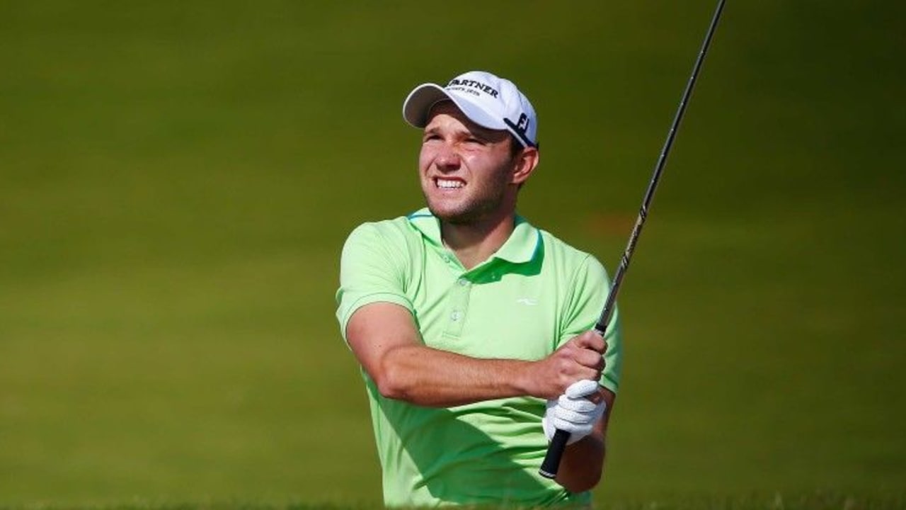 Maximilian Kieffer liegt nach dem Moving nur zwei Schläge hinter dem Führenden Alex Noren. (Foto: Getty)