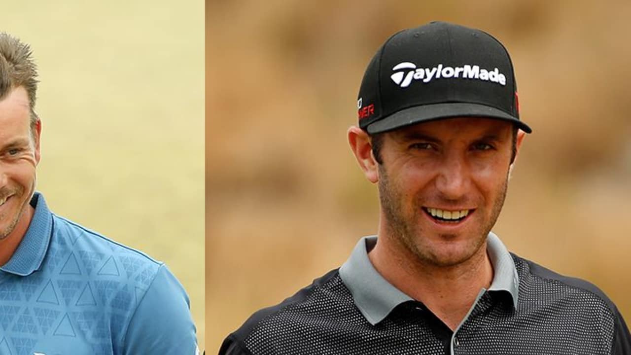 Henrik Stenson Dustin Johnson US Open