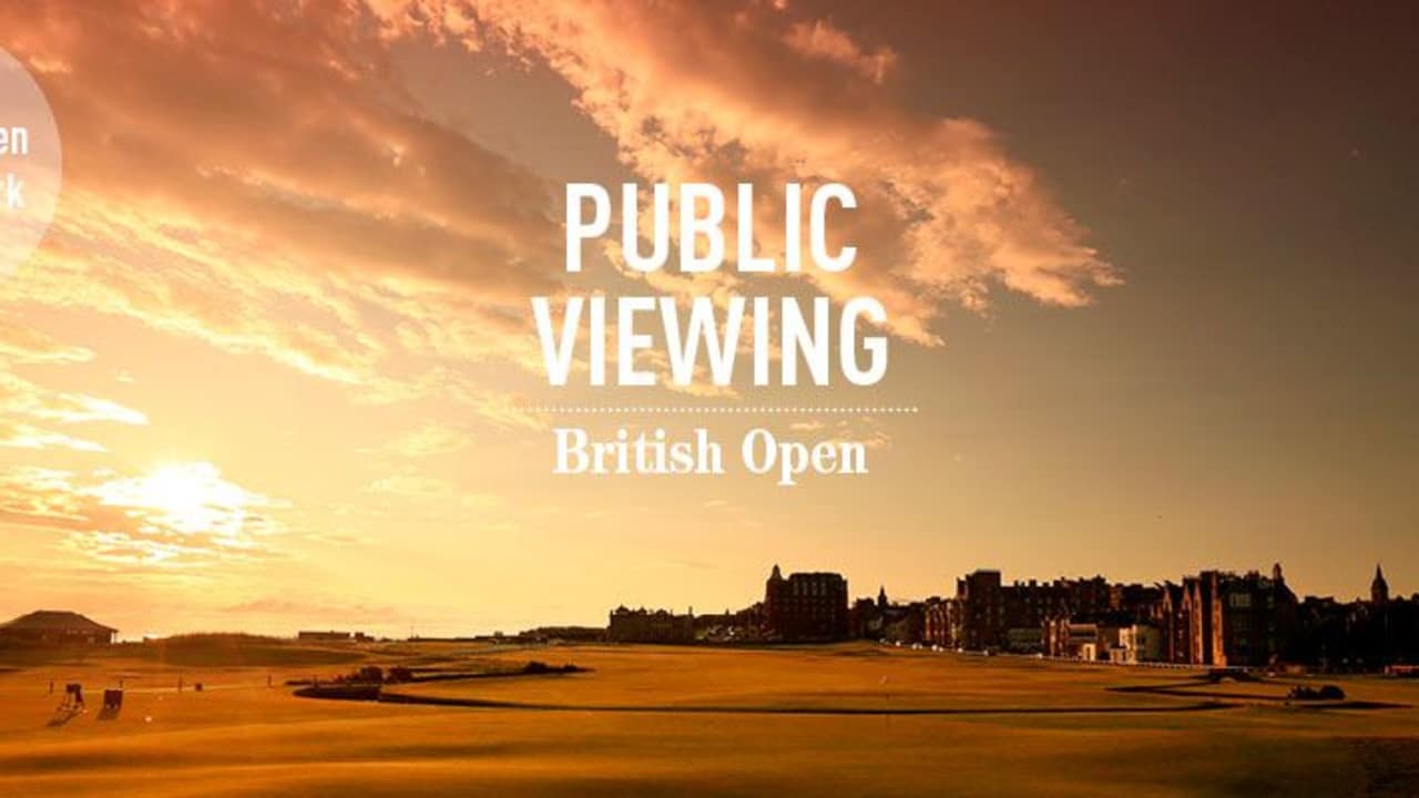 Golf Post Public Viewing der Open Championship 2015 am 19. Juli im Kölner Mediapark. (Bild: Golf Post)