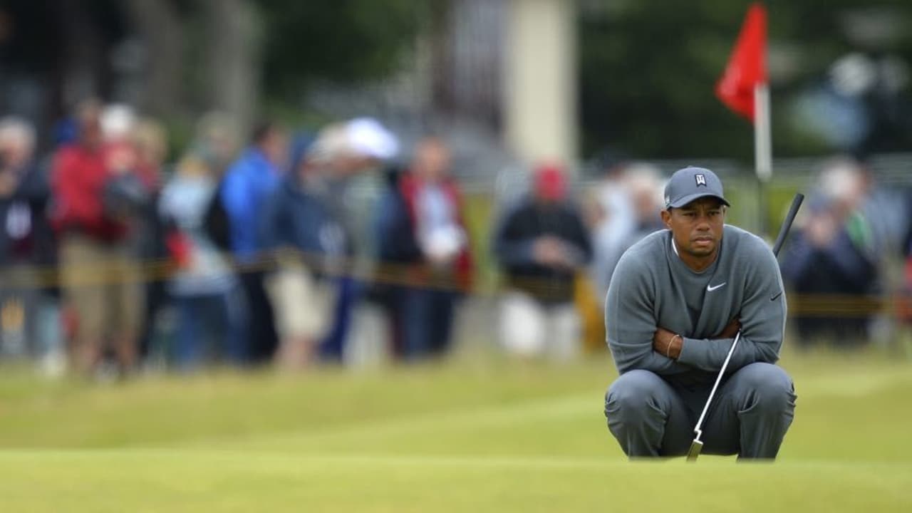 Tiger Woods auf der Suche nach der Form. Er selbst hat sich noch nicht aufgegeben. Oder doch? (Foto: Getty)