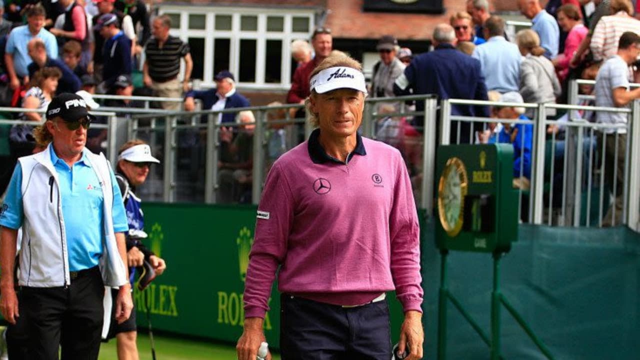 Bernhard Langer geht als Titelverteidiger in die Senior Open Championship 2015.