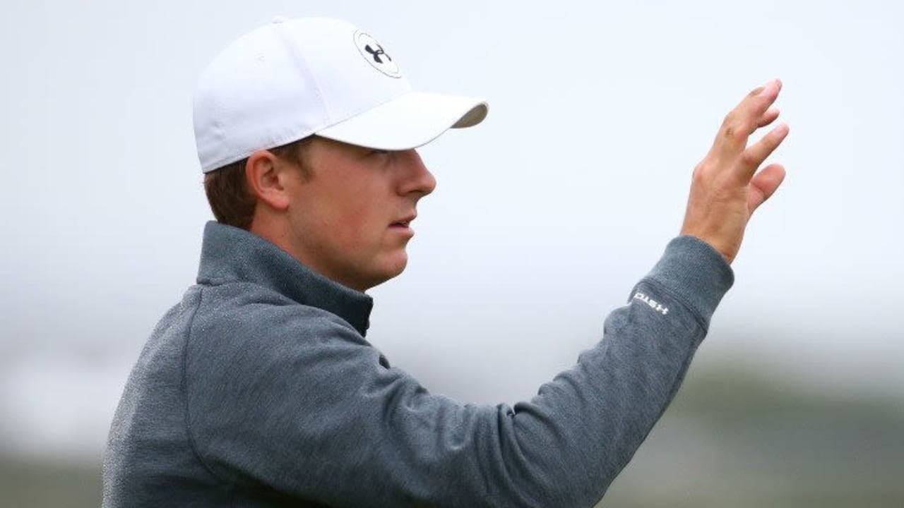 Klasse Auftakt für Jordan Spieth. Die Kollegen meinen: Der Junge hat's drauf. (Foto: Getty)