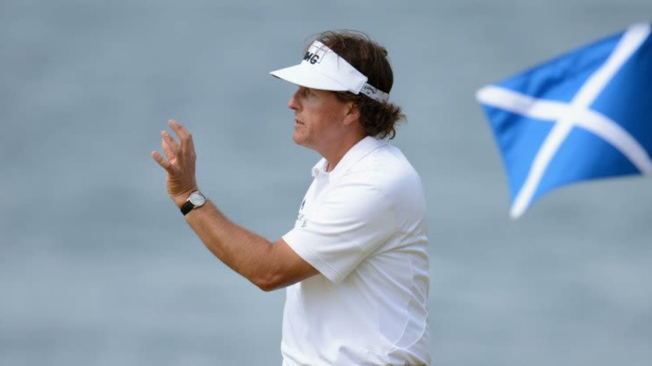 Sieger der Scottish Open 2013, Sieger der Open Championship 2013 - Phil Mickelson ist auch 2015 wieder in Schottland dabei. (Foto: Getty)