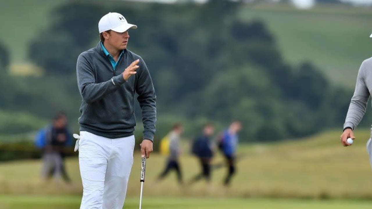 Jordan Spieth und Dustin Johnson geben auf dem Old Course wieder den Ton vor. (Foto: Getty)