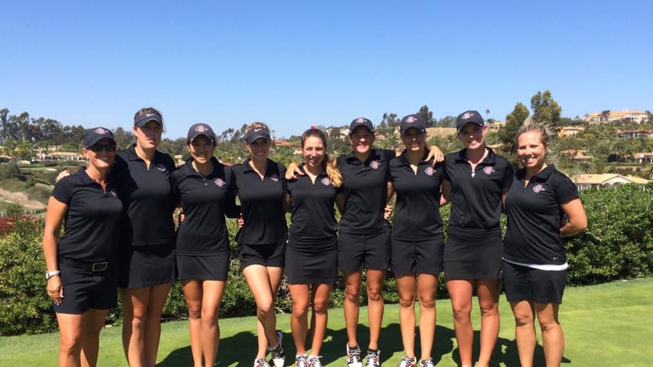 Die Mädels der San Diego State University zeigen Trickschläge, für die man Geschick und Timing braucht. (Foto: Facebook/SDSU)