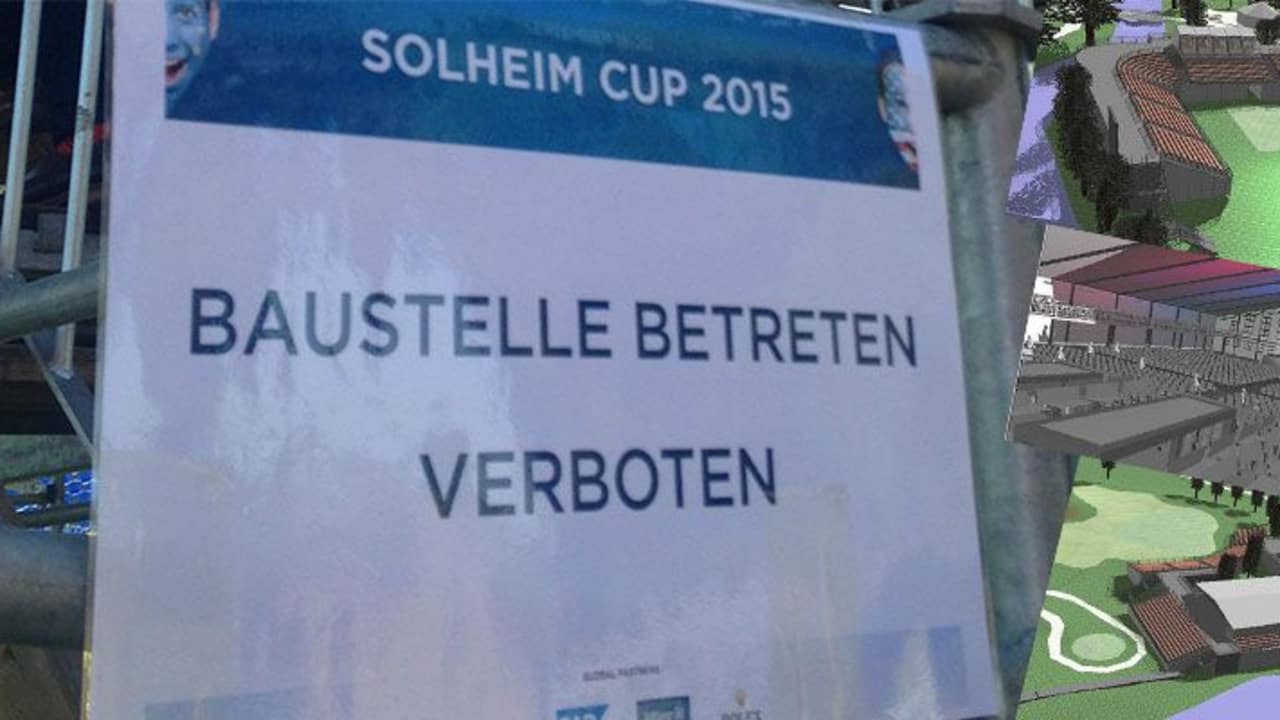 In St. Leon-Rot wird daran gearbeitet, zum Solheim Cup im September Party-Stimmung zu generieren.