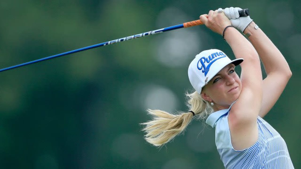 Sophia Popov lässt sich von Unwettern bei der Yokohama Tire LPGA Classic nicht beeindrucken. (Foto: Getty)