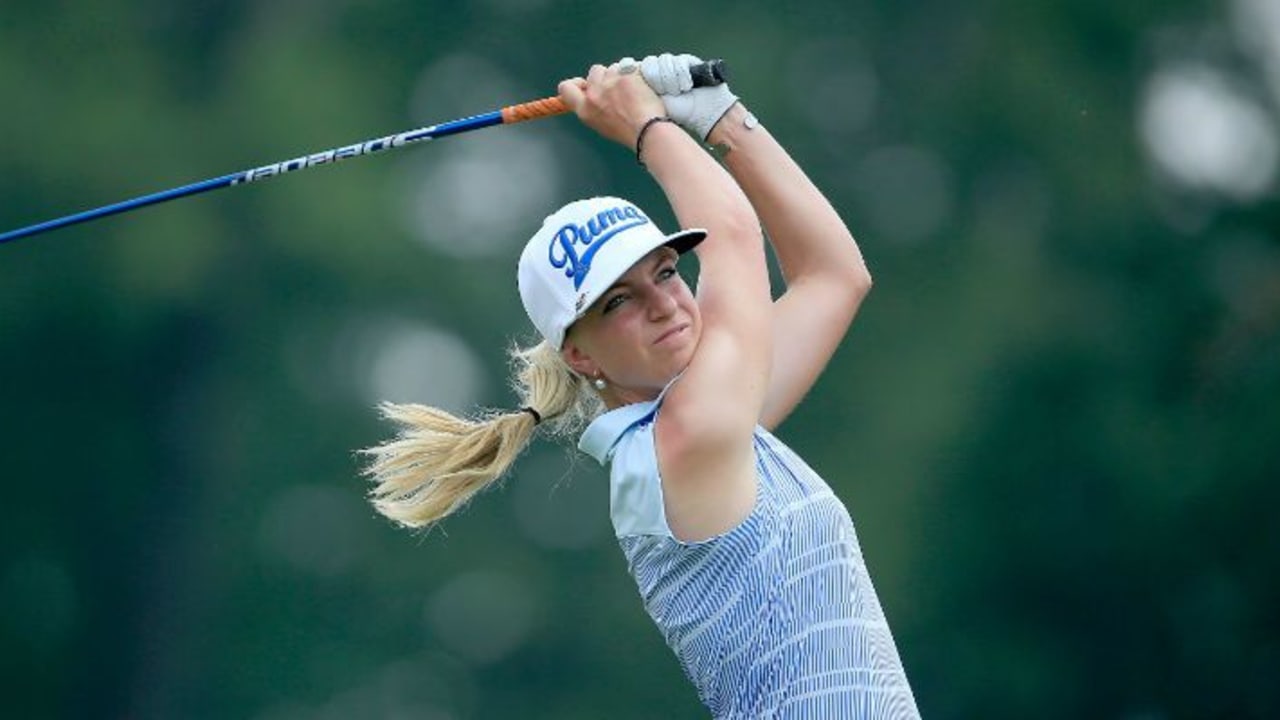 Endlich mal wieder im Geld: Sophia Popov schafft sehr wahrscheinlich den Cut bei der Yokohama Tire LPGA Classic. (Foto: Getty)