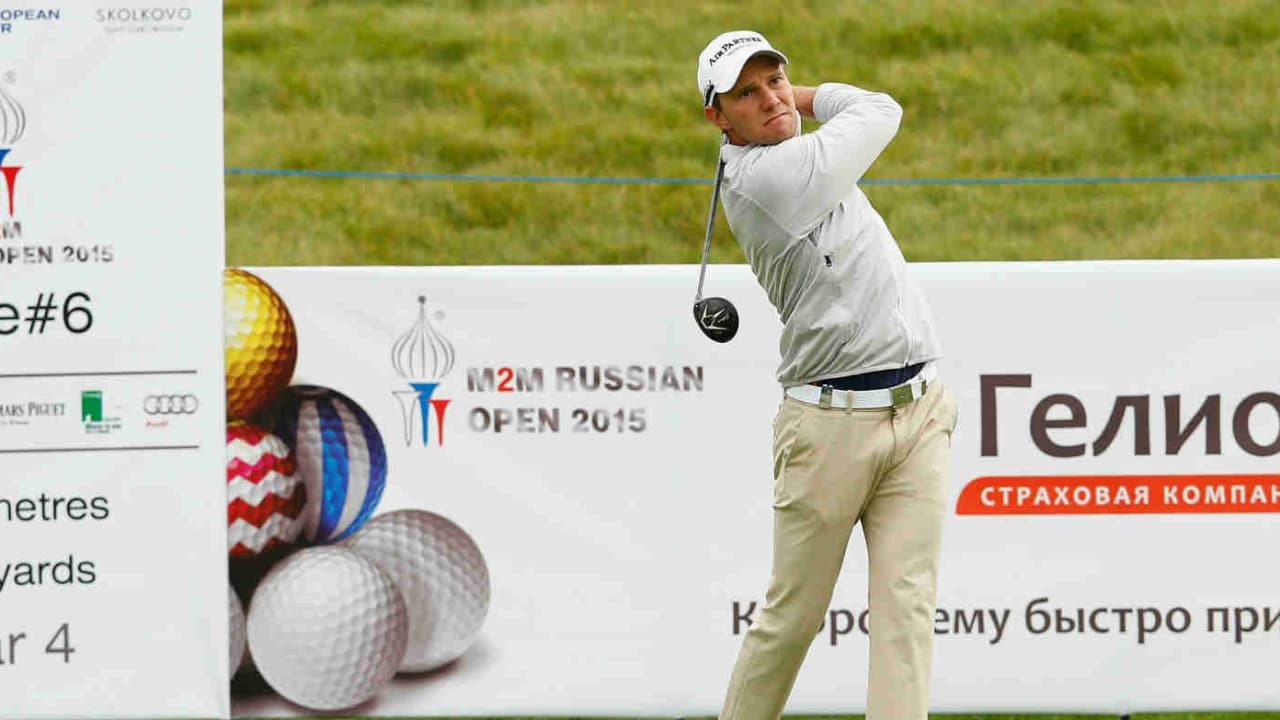 Auf dem Par-4-Loch schoss Max Kieffer ein Birdie - guter Start in Russland (Foto: Getty)