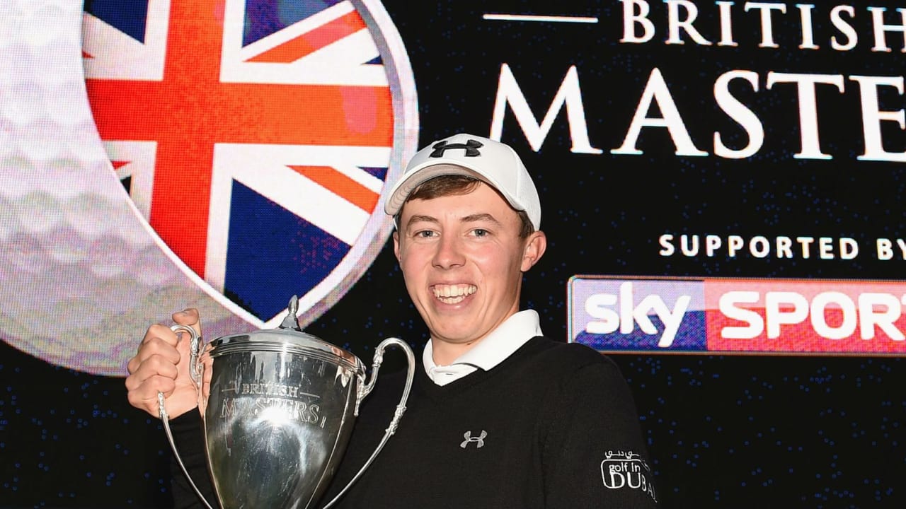 Matthew Fitzpatrick hat gut lachen: Er gewinnt das British Masters 2015. (Foto: Getty)